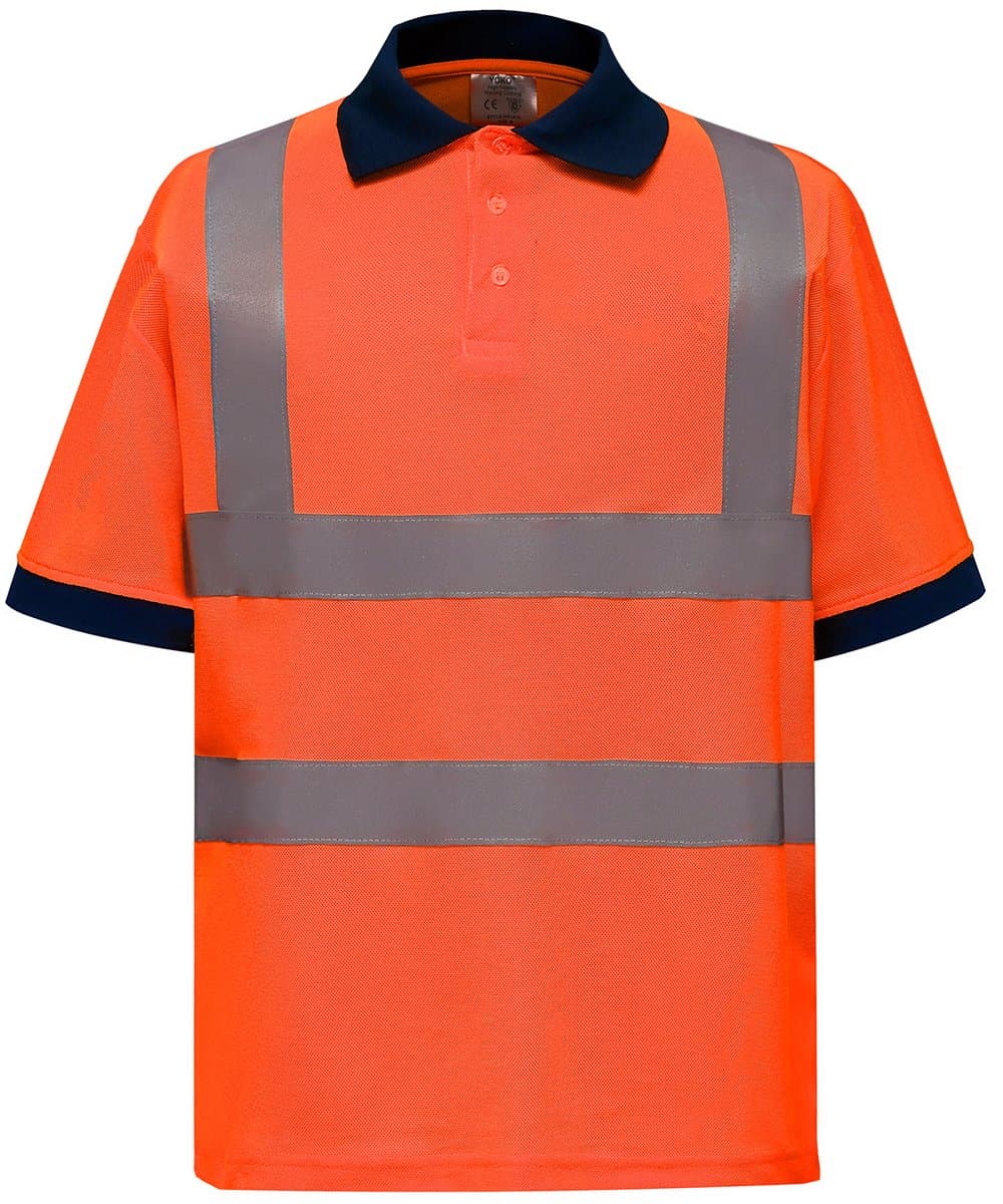 Hi-vis short sleeve polo (HVJ210) 4