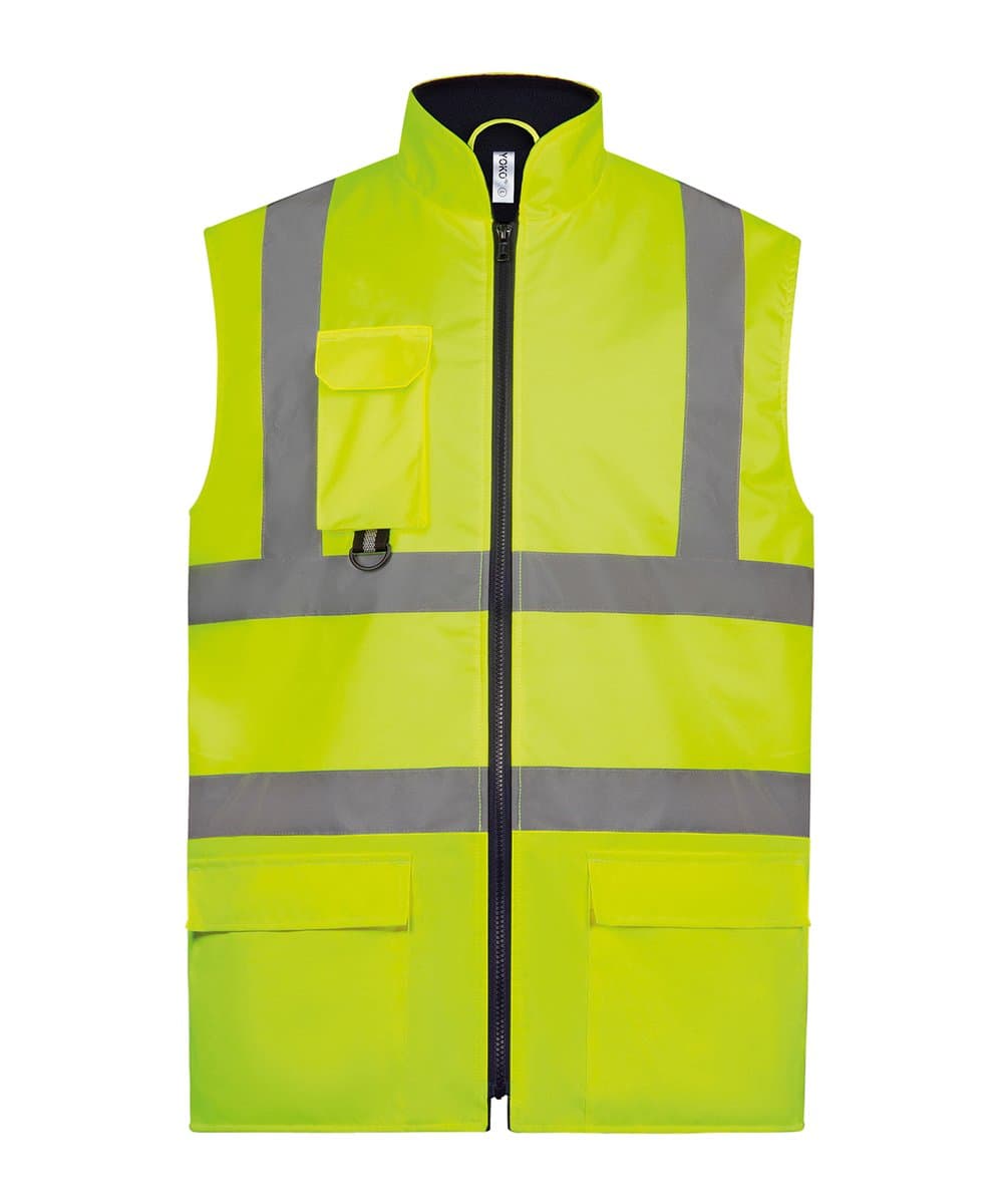 Hi-vis padded bodywarmer (HV005) 3