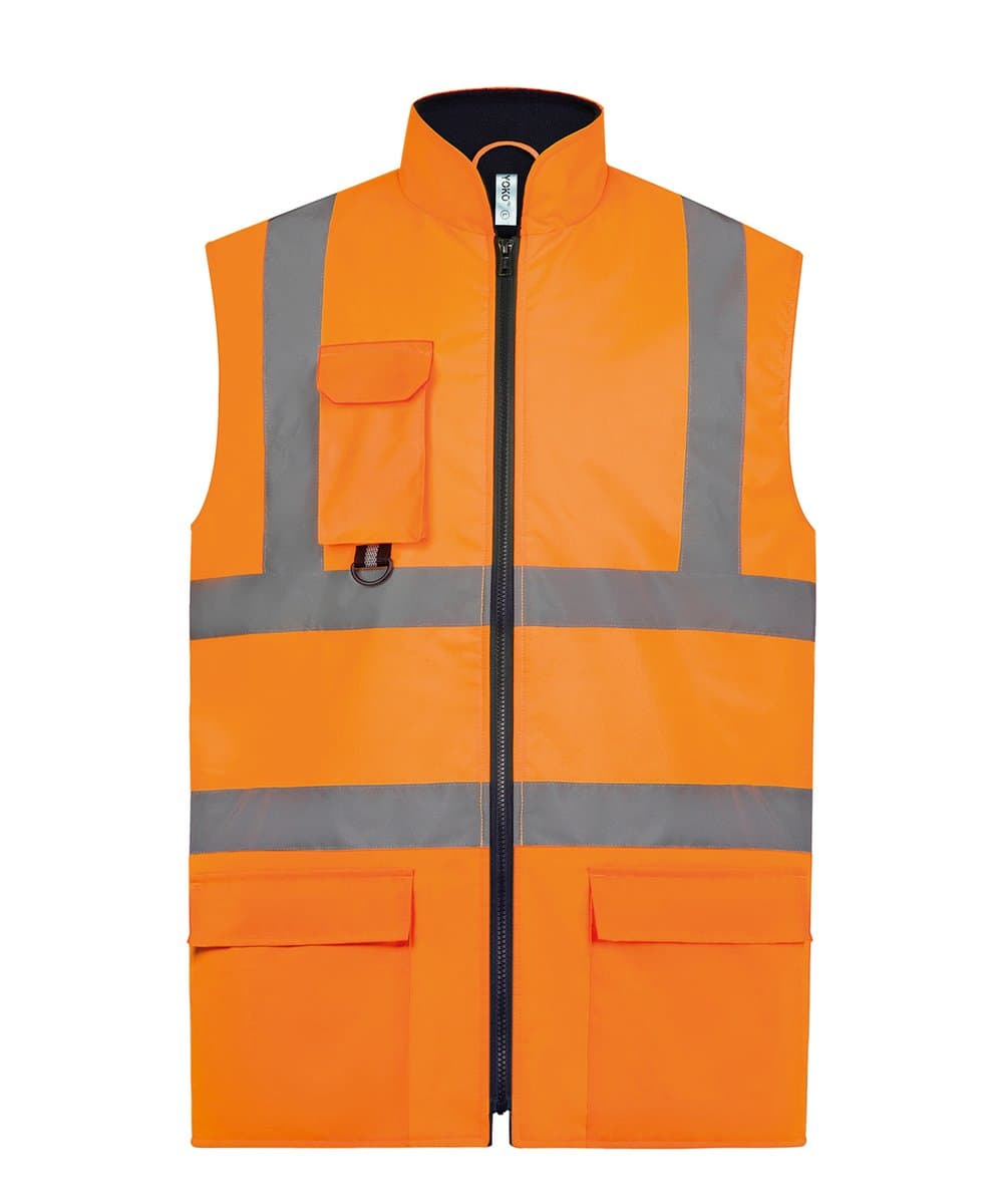 Hi-vis padded bodywarmer (HV005) 2
