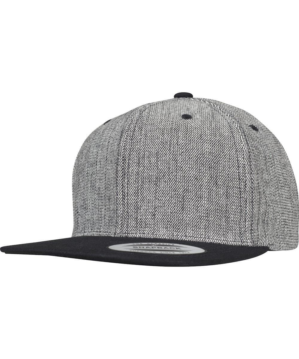 Melange solid snapback (6089MS) 2
