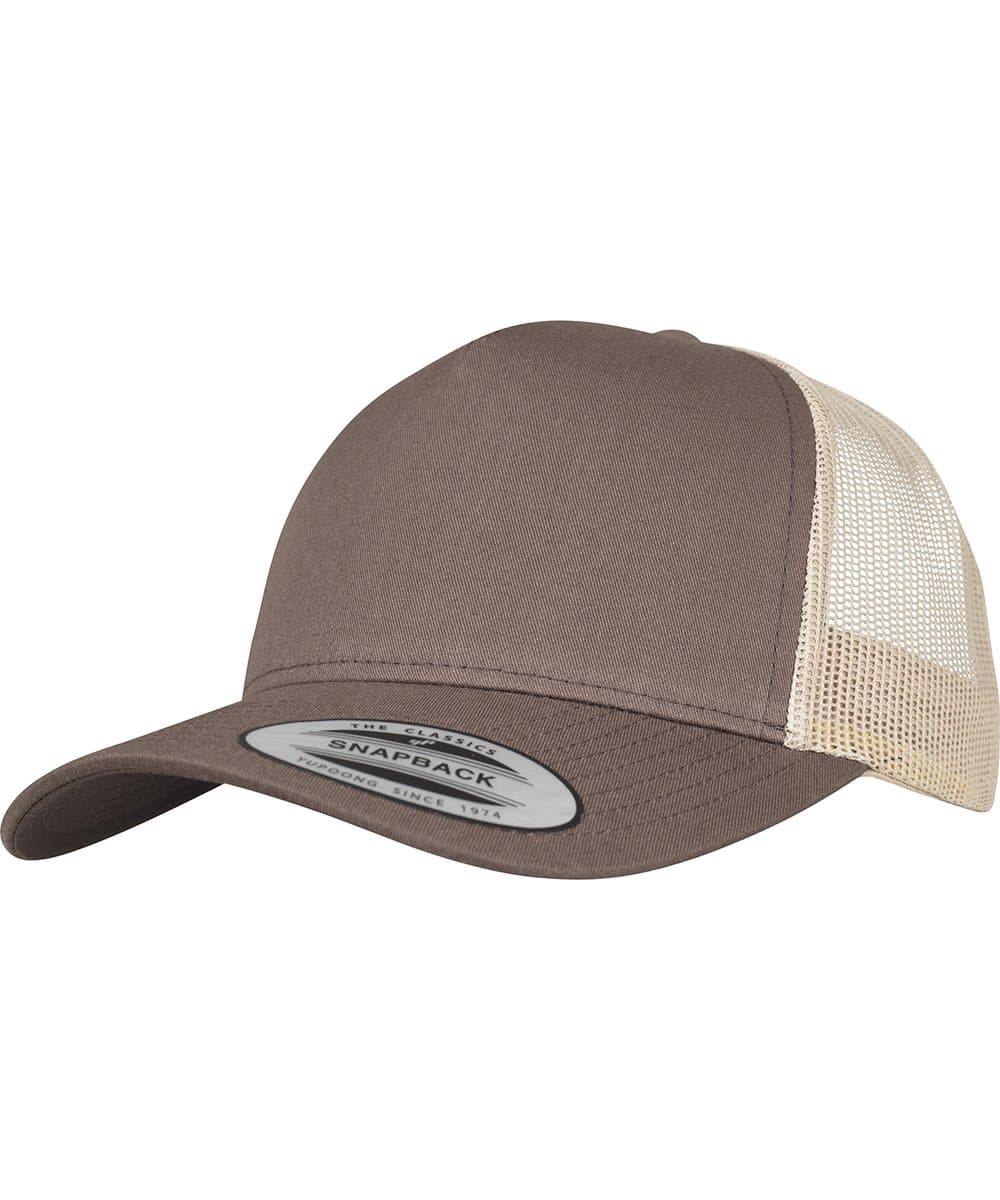 5-panel retro trucker 2-tone cap (6506T) 4
