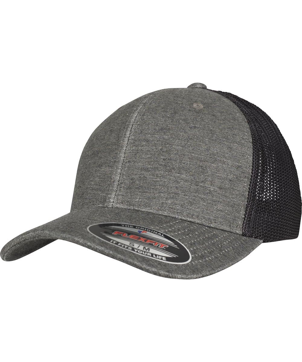 Retro trucker melange cap (6511M) 2