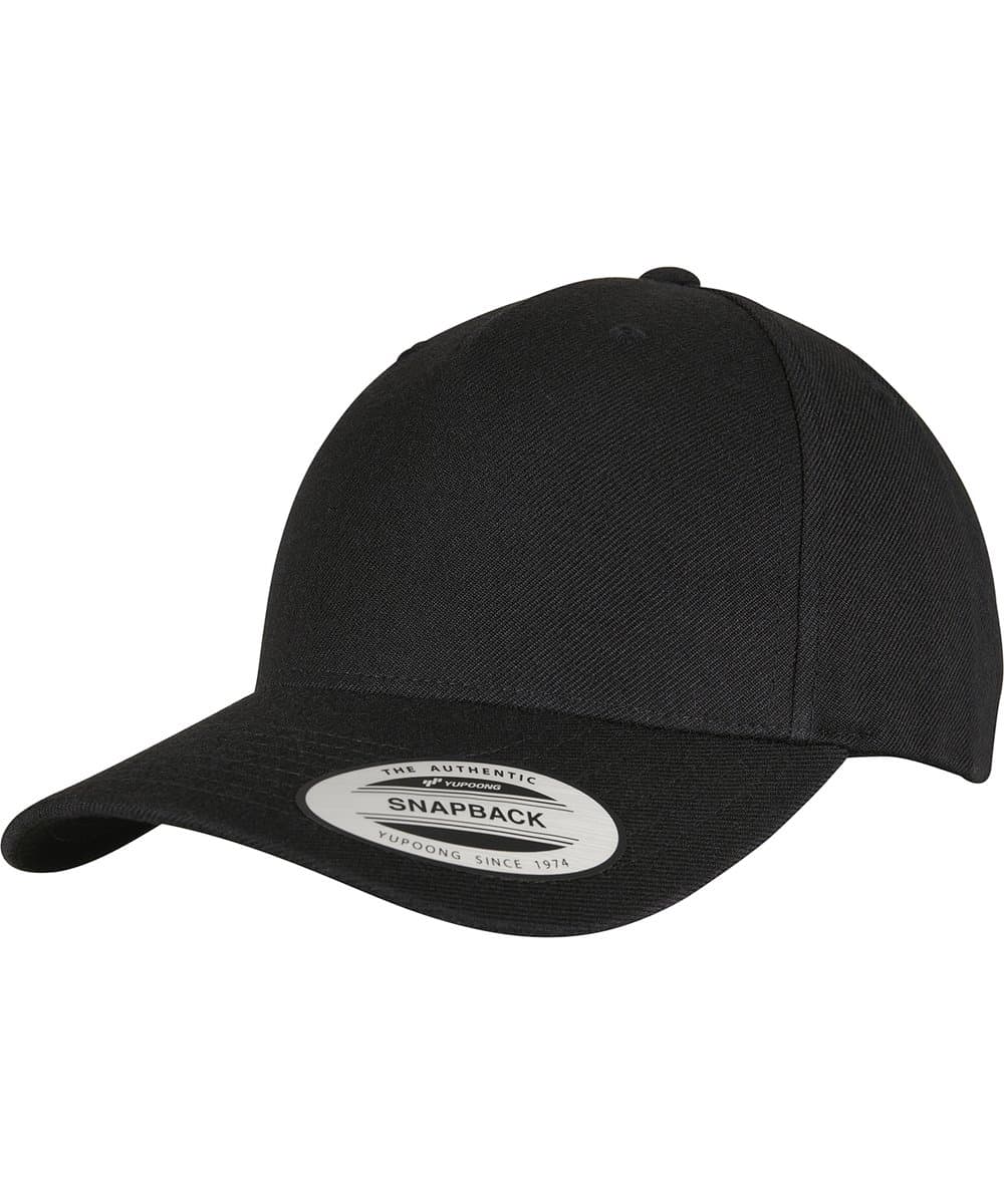 YP classics 5-panel premium curved visor snapback cap (5789M) 3