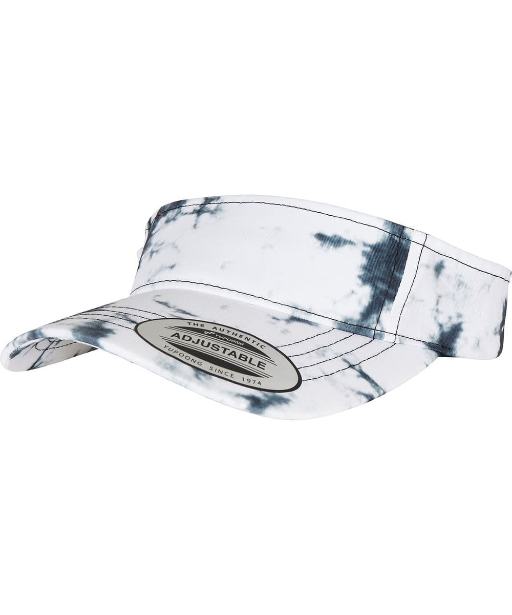 Batik dye curved visor cap 2