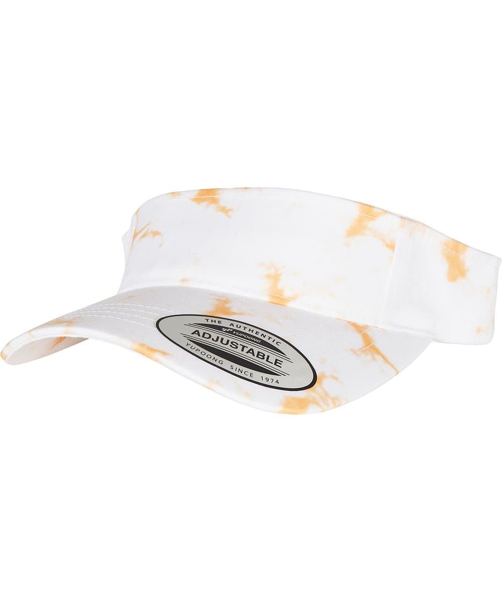 Batik dye curved visor cap 3