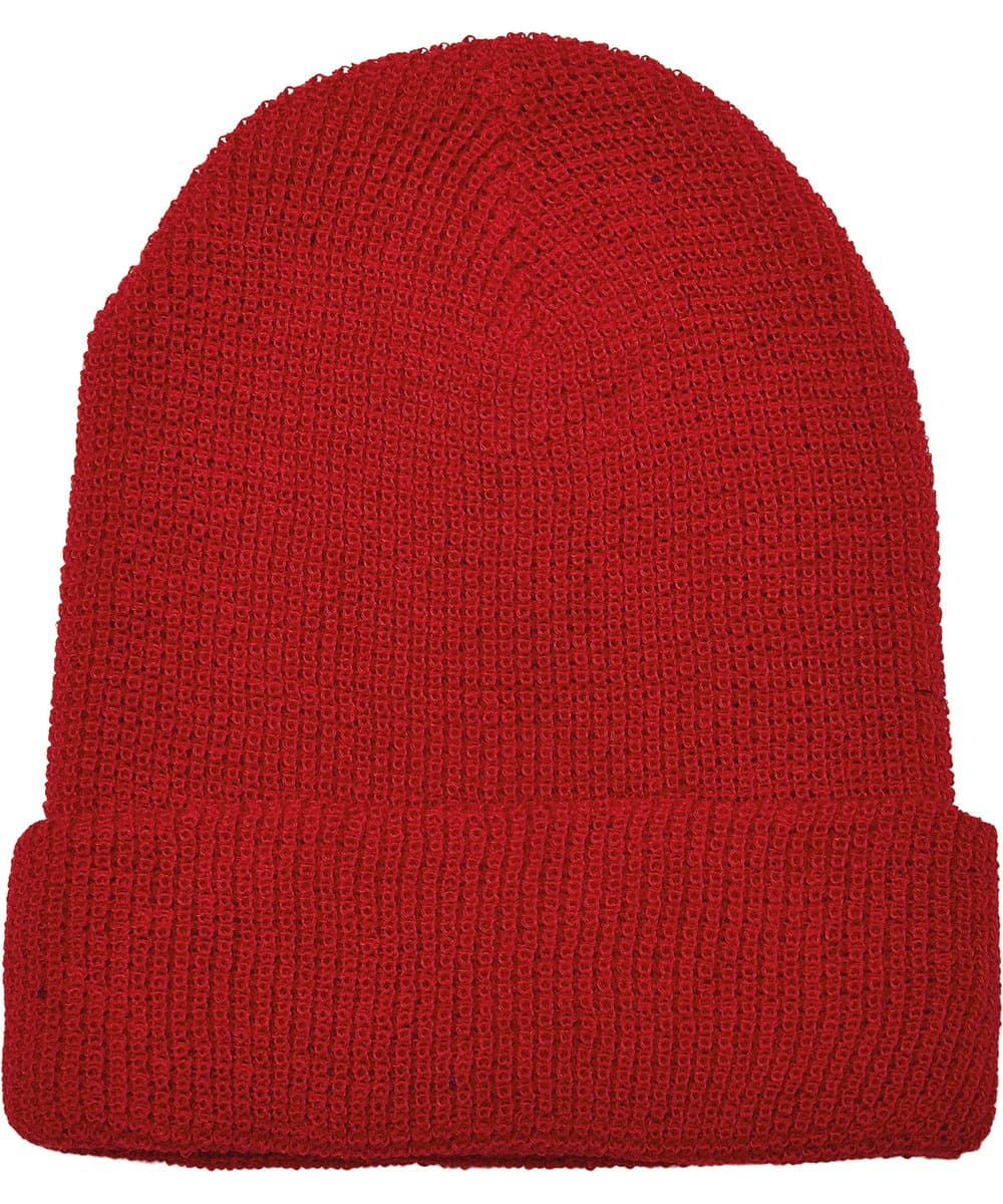 Recycled yarn waffle knit beanie (1505RY) 5