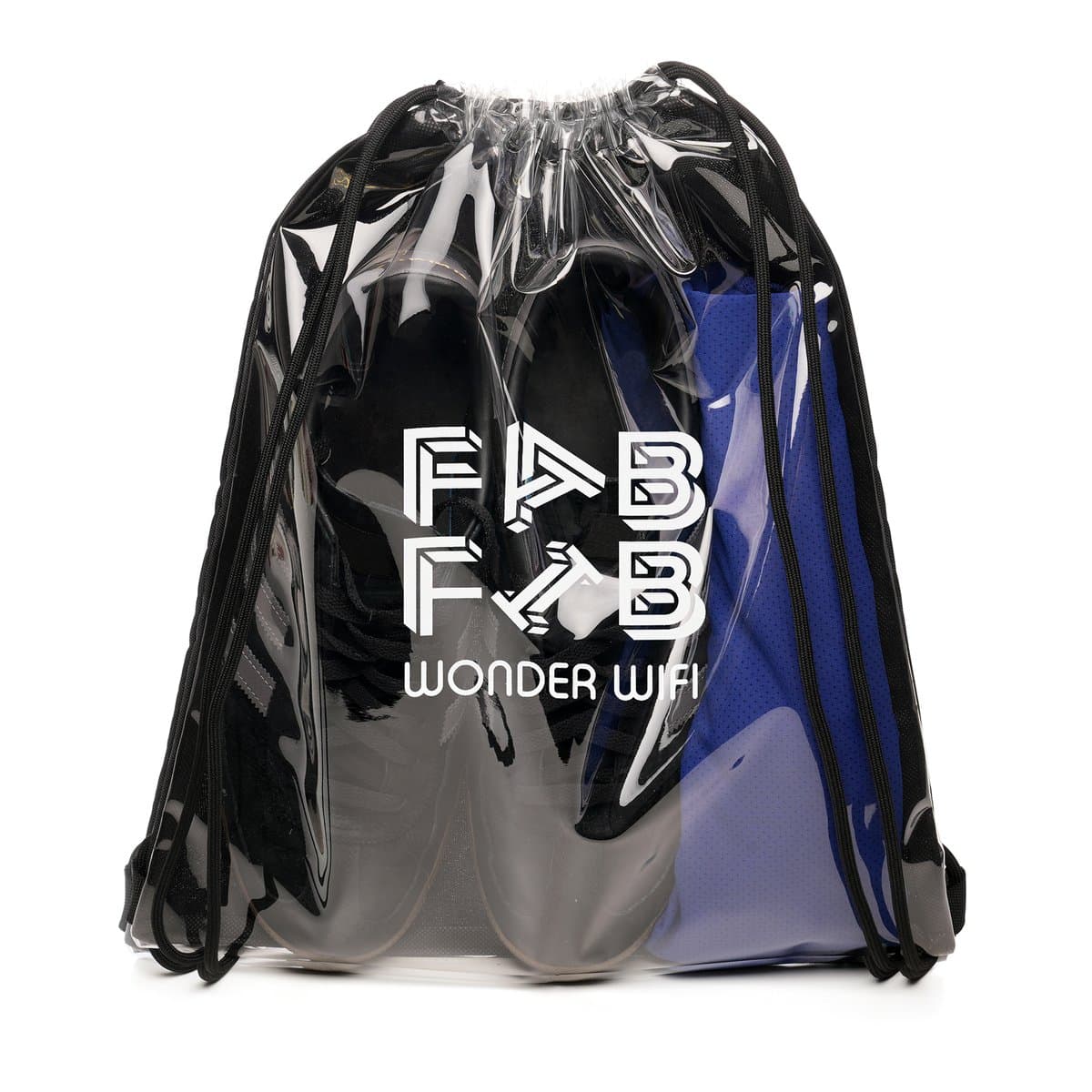 Transparent Fabric Drawstring Bag 3