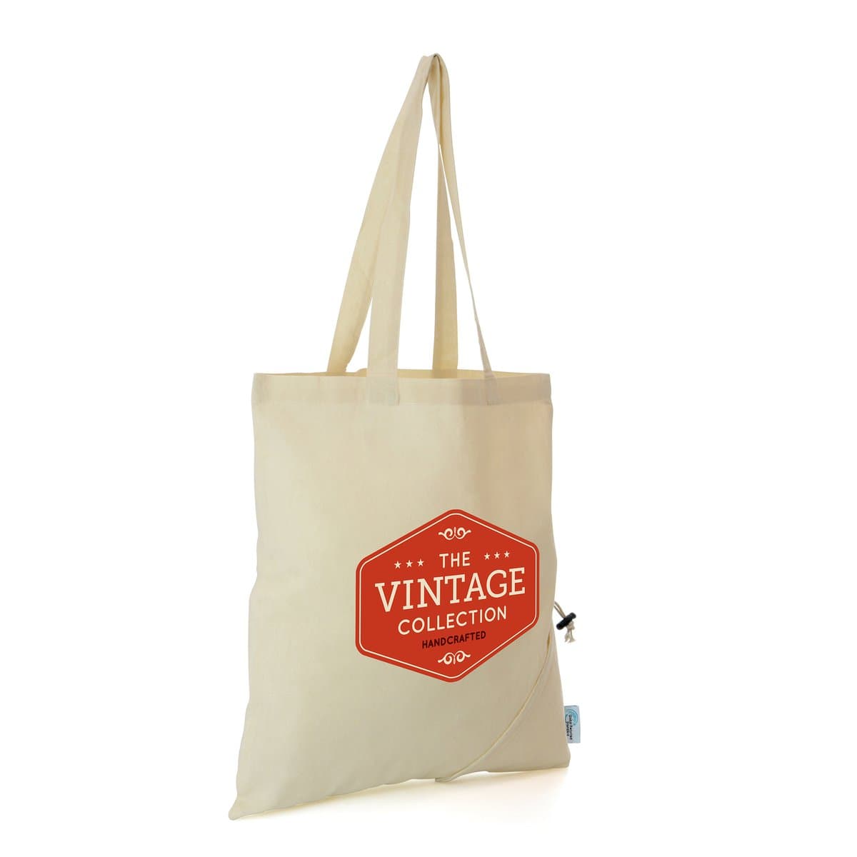 Eccleston Recycled Cotton Foldable Shopper 3