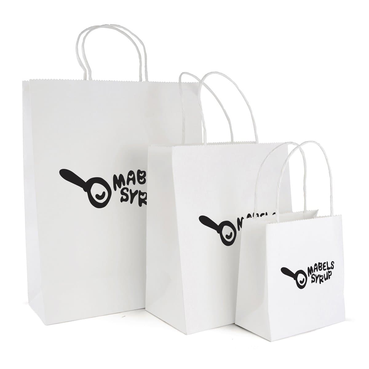 Brunswick Large White Paper Bag 3
