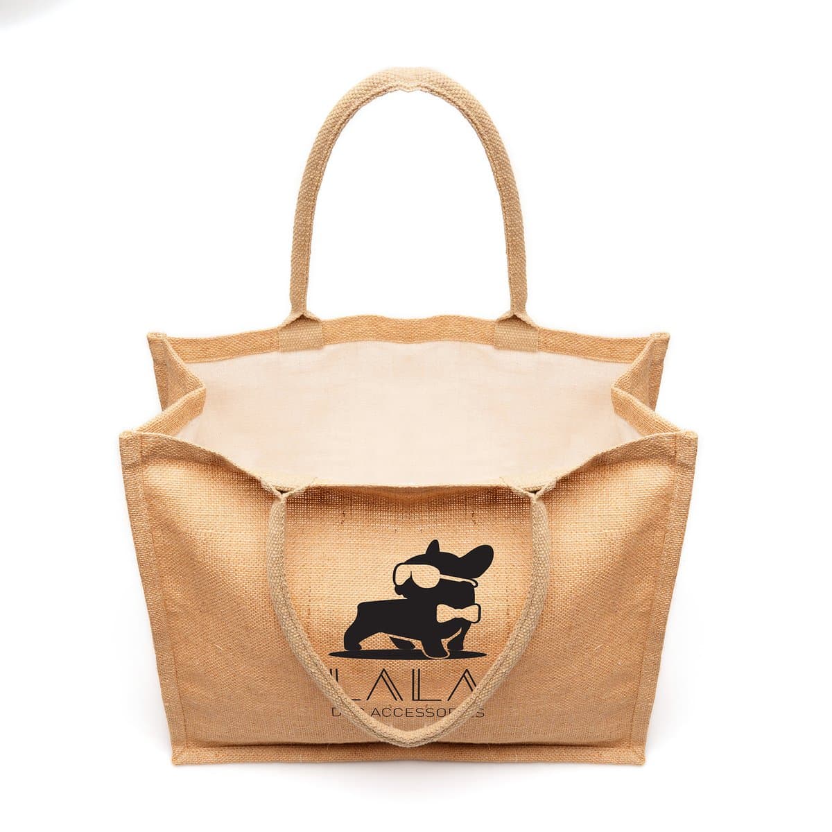 Large Natural Burton Shopper 4