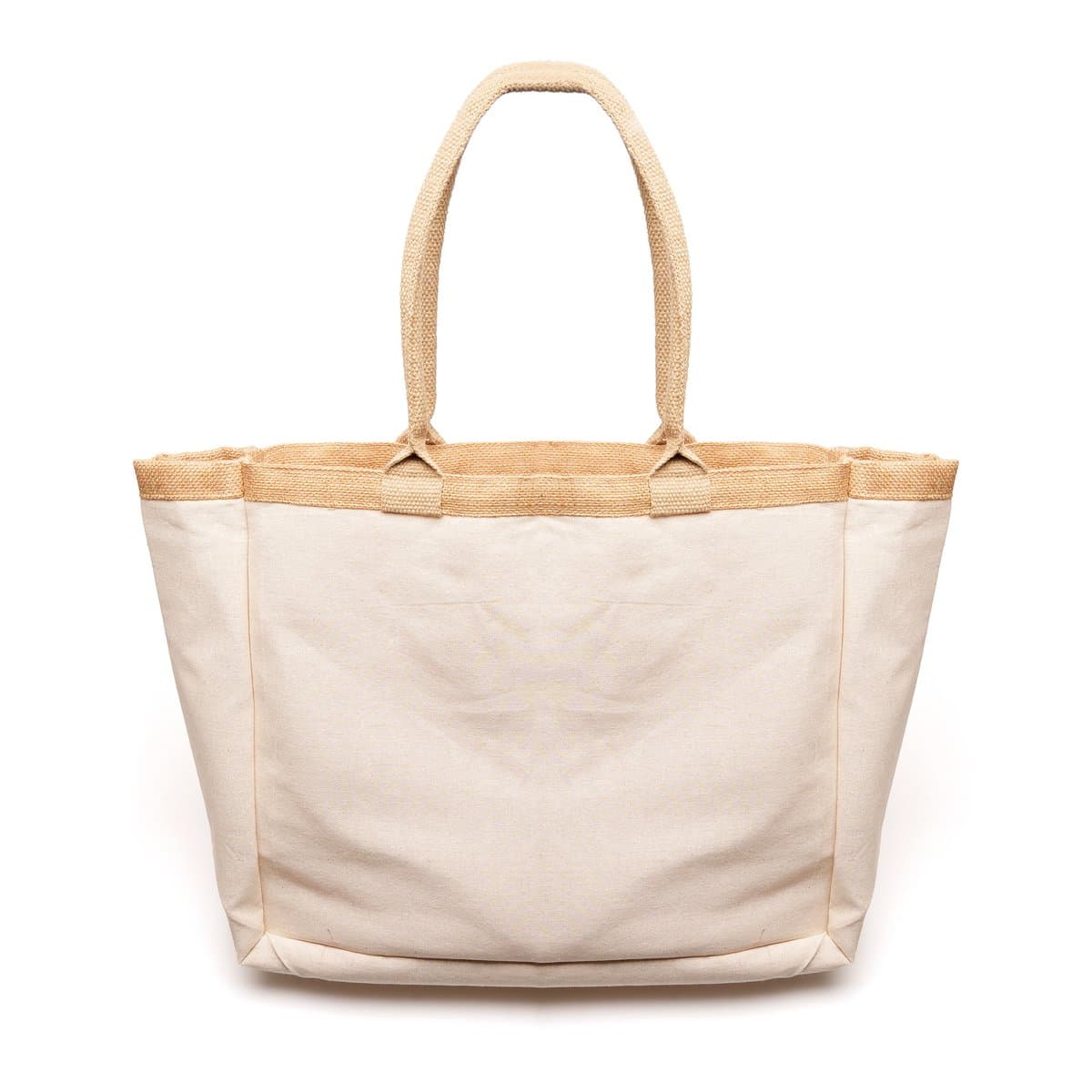 Large Natural Burton Shopper 5