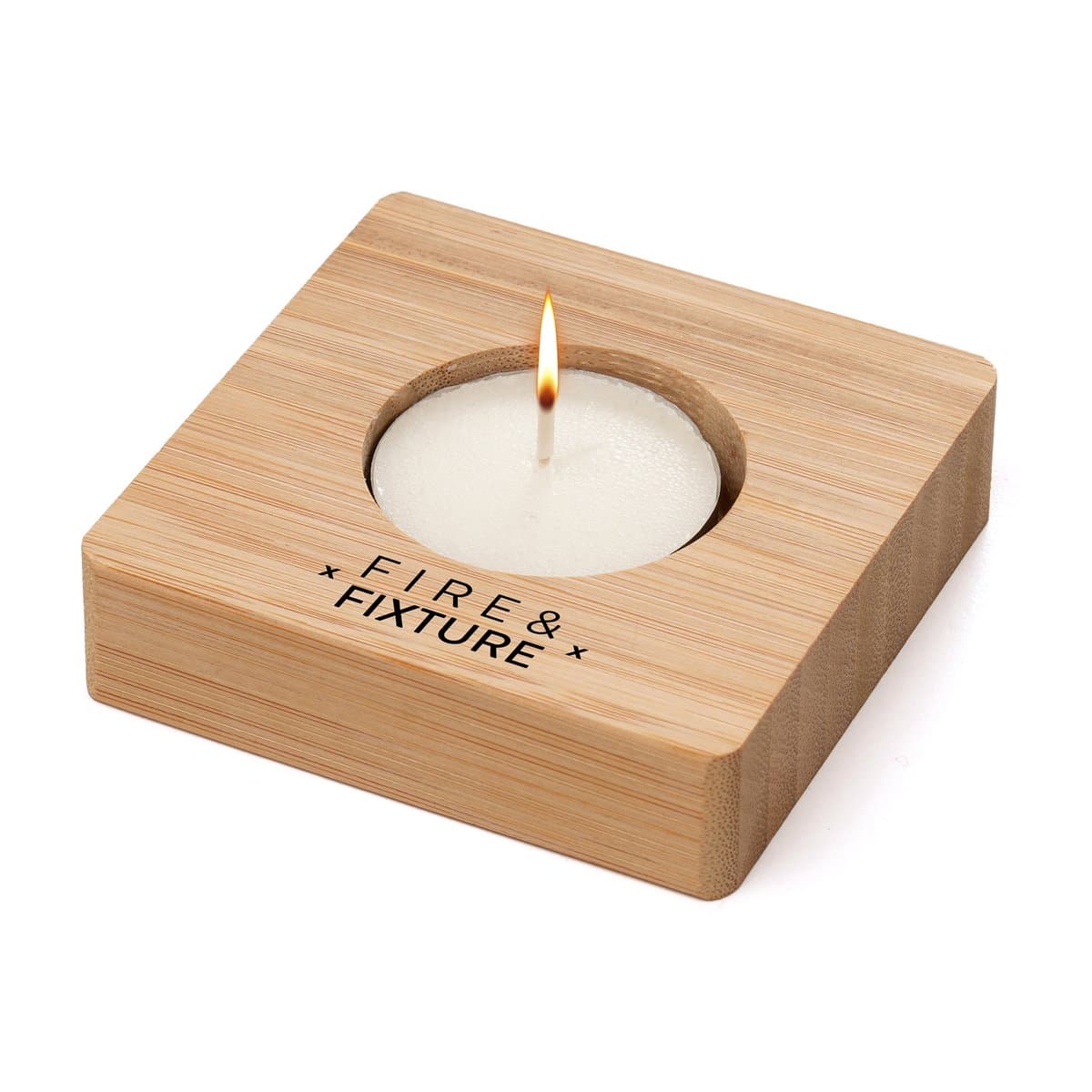 Bamboo Tealight Holder (Includes Tealight) 3