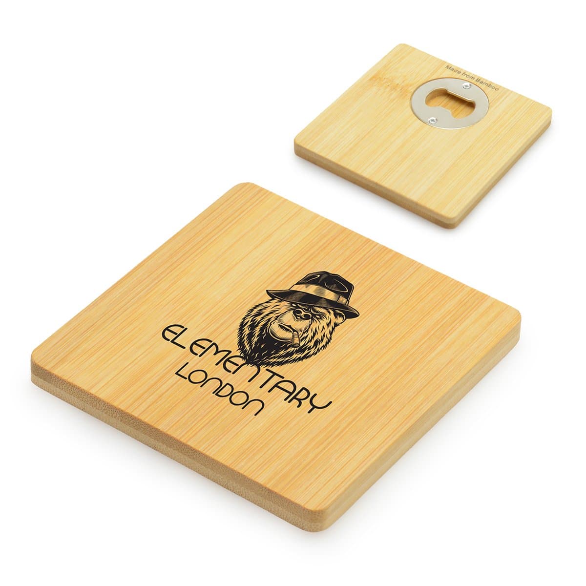 Blane 2-in-1 Bamboo Coaster 2