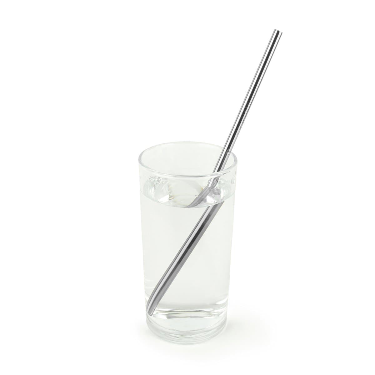 Uk Stock Silver Metal Straw 4
