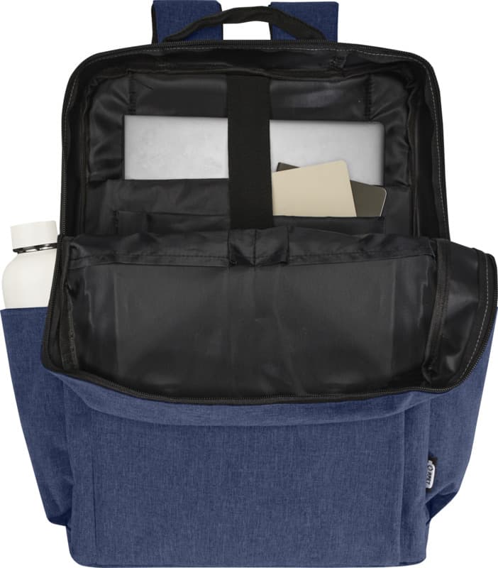 Libra 15” GRS recycled laptop backpack 15L 4