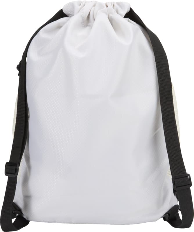 Varyon GRS recycled sports drawstring bag with bottom compartment 18L 3