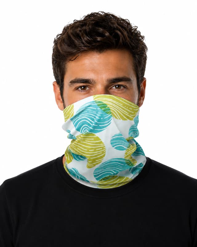 Mia sublimation multi-scarf with Coolmax® and hems 4