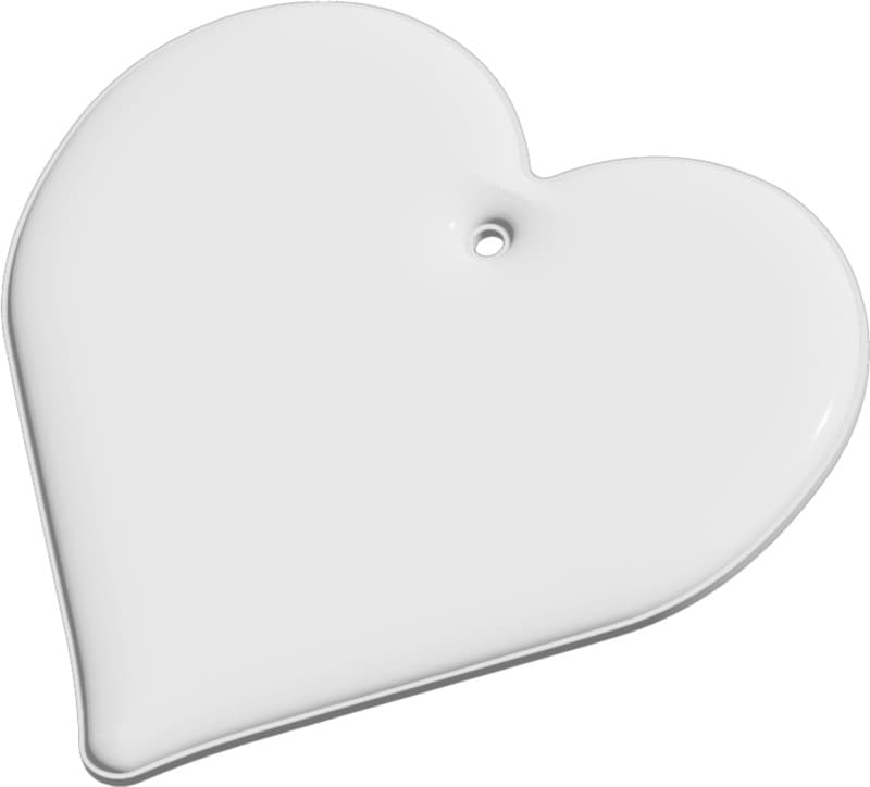 RFX™ H-09 heart reflective TPU hanger 2