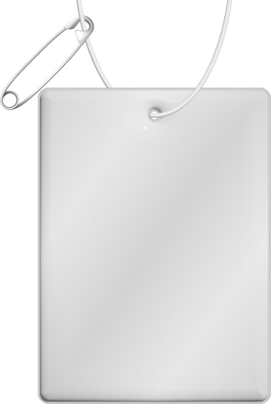 RFX™ H-12 rectangular reflective TPU hanger large