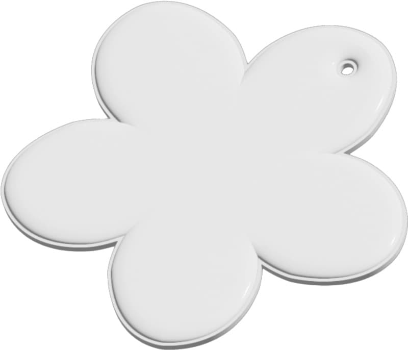 RFX™ H-13 flower reflective PVC hanger 2
