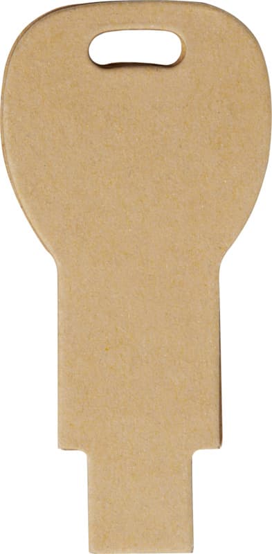 Key-shaped recycled paper USB 2.0 3
