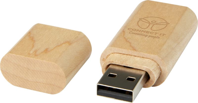 Wooden USB 2.0 with keyring  4