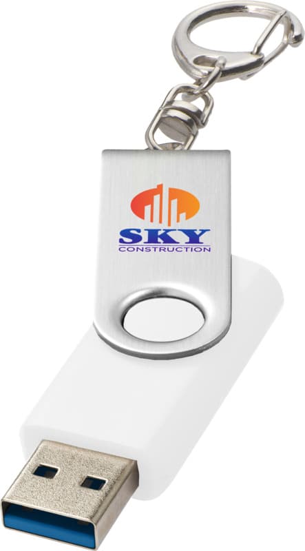 Rotate USB 3.0 with keychain 4