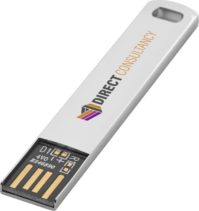 Metal flat USB 2.0 5