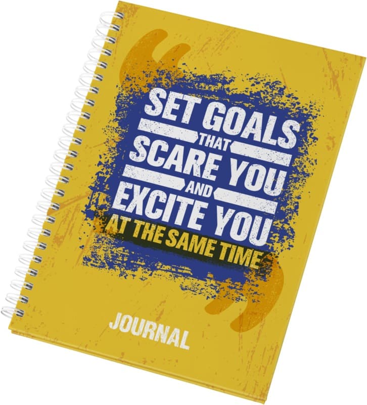 Desk-Mate® A5 hard cover journal