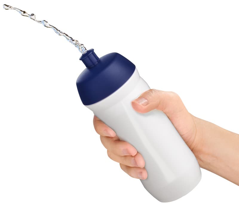 HydroFlex™ Clear 750 ml squeezy sport bottle 3