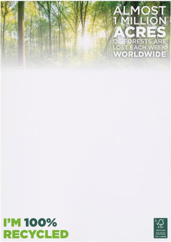 Desk-Mate® A4 recycled notepad 2