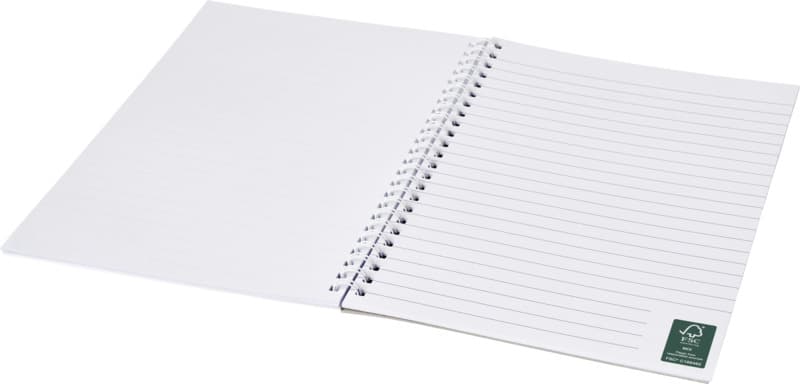 Desk-Mate® A4 spiral notebook with printed back cover 4