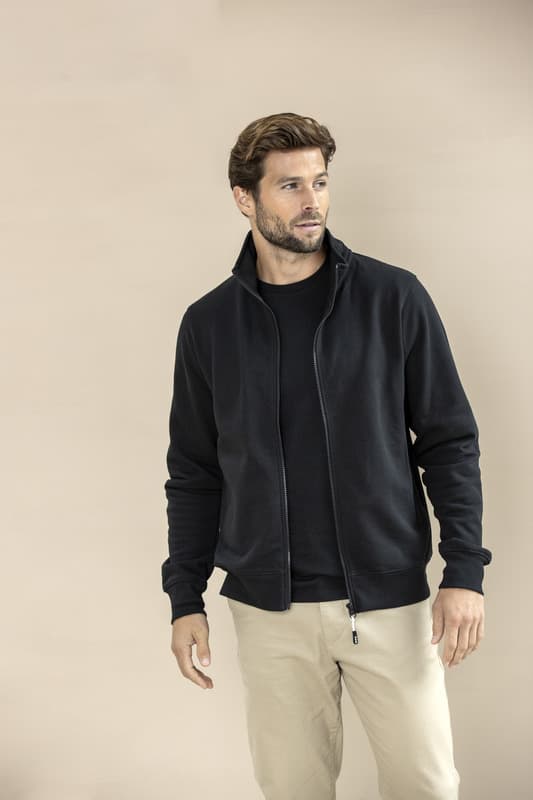 Galena 320 g/m2 unisex Aware™ recycled full zip sweater 5