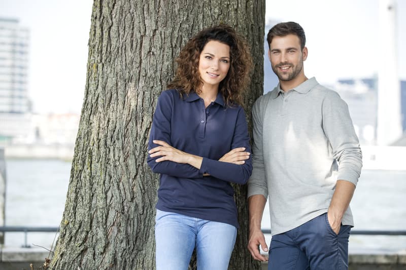 Calgary 180 g/m2 long sleeve men's polo 5