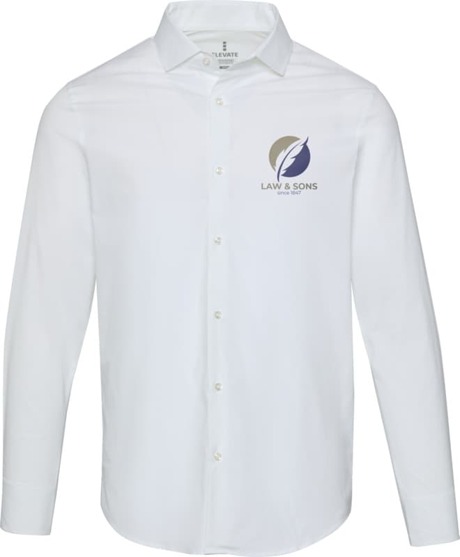 Carnelian 133 g/m² poplin men's shirt 5
