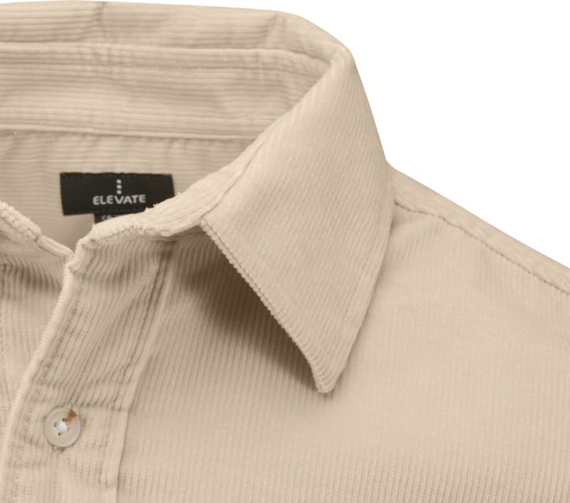 Alum 252 g/m² corduroy unisex shirt 4