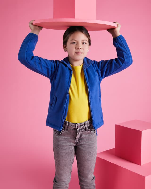 Artic kids full zip fleece jacket 4