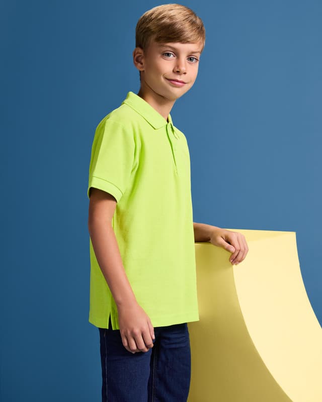 Pegaso Premium 220 g/m² short sleeve kids polo 3