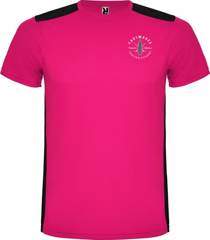 Detroit 130 g/m² short sleeve kids sports t-shirt 4
