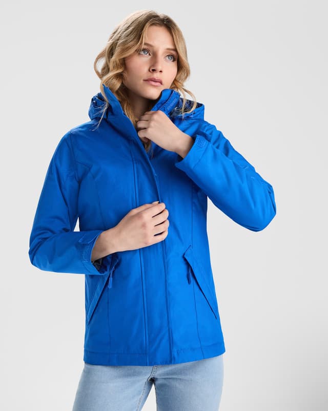 America women's padded parka jacket 5
