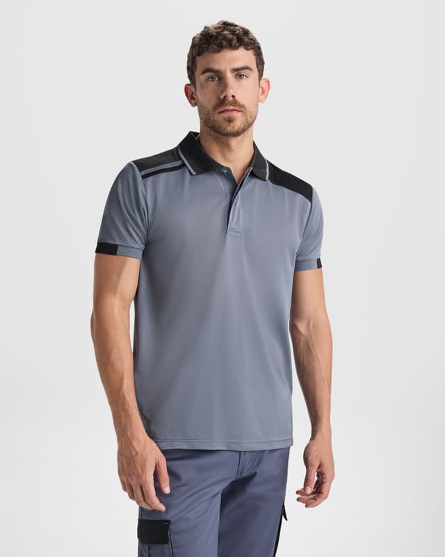 Samurai 160 g/m2 unisex antibacterial short sleeve polo  5