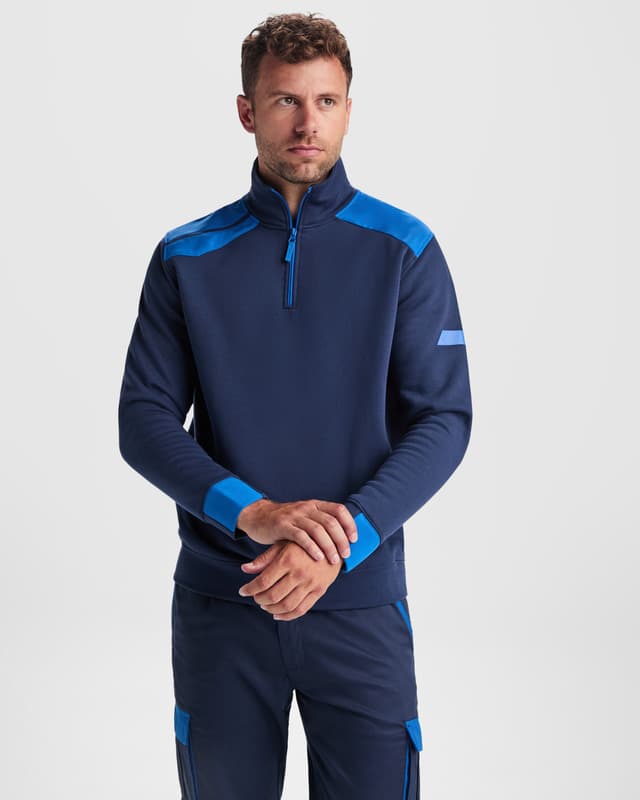 Maverick 280 g/m2 men's half zip sweater 5