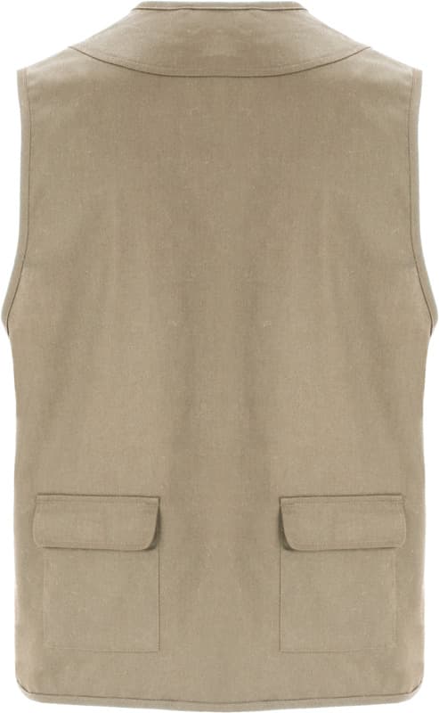 Venera 200 g/m2 v-neck multi-pocket workwear vest  2