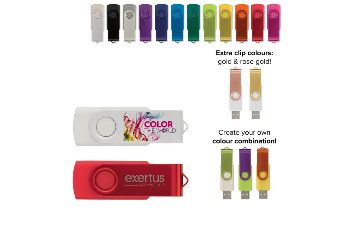USB flash drive twister 4GB