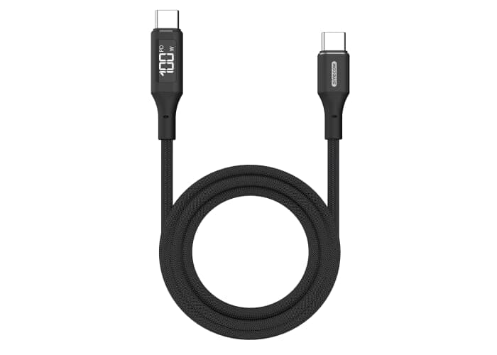 Sitecom CA-1005 USB-C to USB-C Power cable with LED display 2