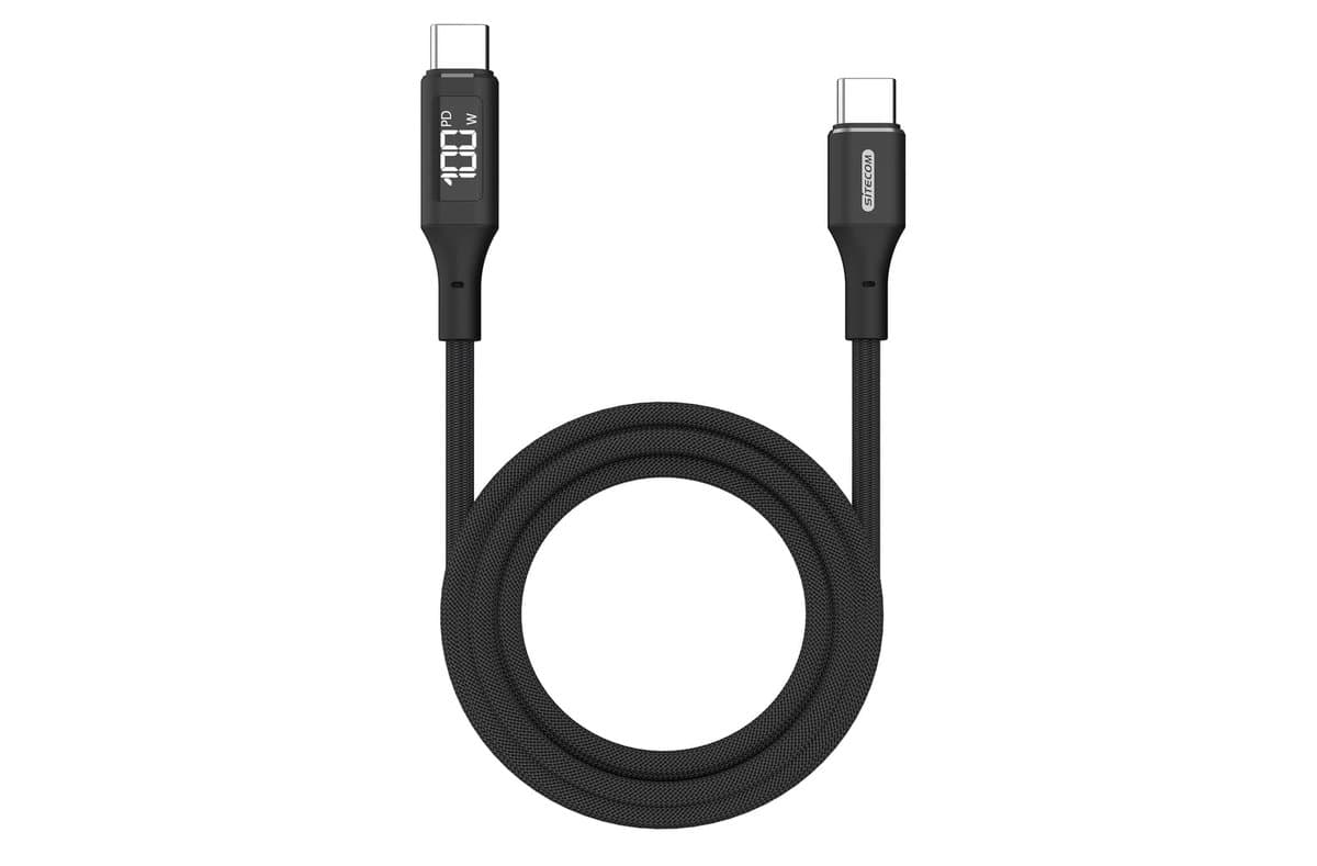 Sitecom CA-1005 USB-C to USB-C Power cable with LED display 3