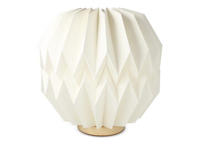 Coollux foldable Origami-inspired paper LED lamp Luna 25cm 2