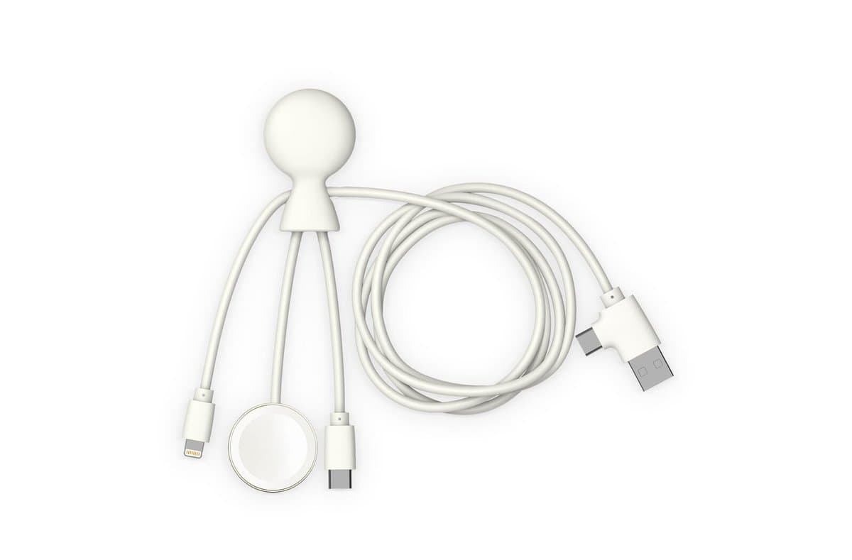 Xoopar Mr. Bio Long Multi Cable for Apple/Samsung Watch 1 Meter 3