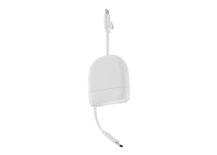 Xoopar ICE-R Retractable USB-C and Lightning Cable 60W 1 Meter 2