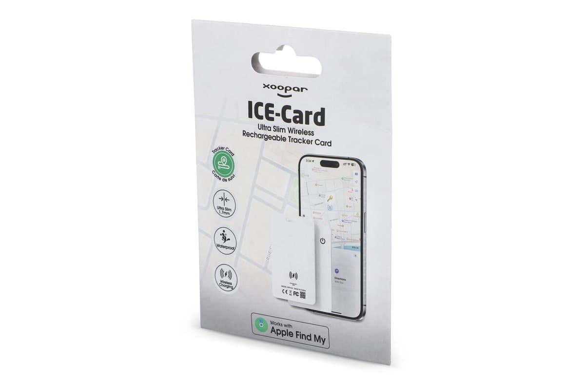 Xoopar ICE-Card Ultradune Tracker Card rechargeable 4